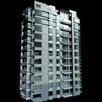 高档公寓楼  小区楼  建筑楼