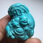 玉石 绿松石 雕件 佛