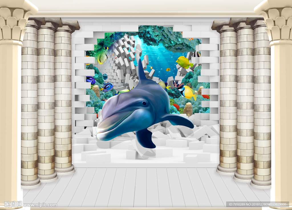3D背景墙