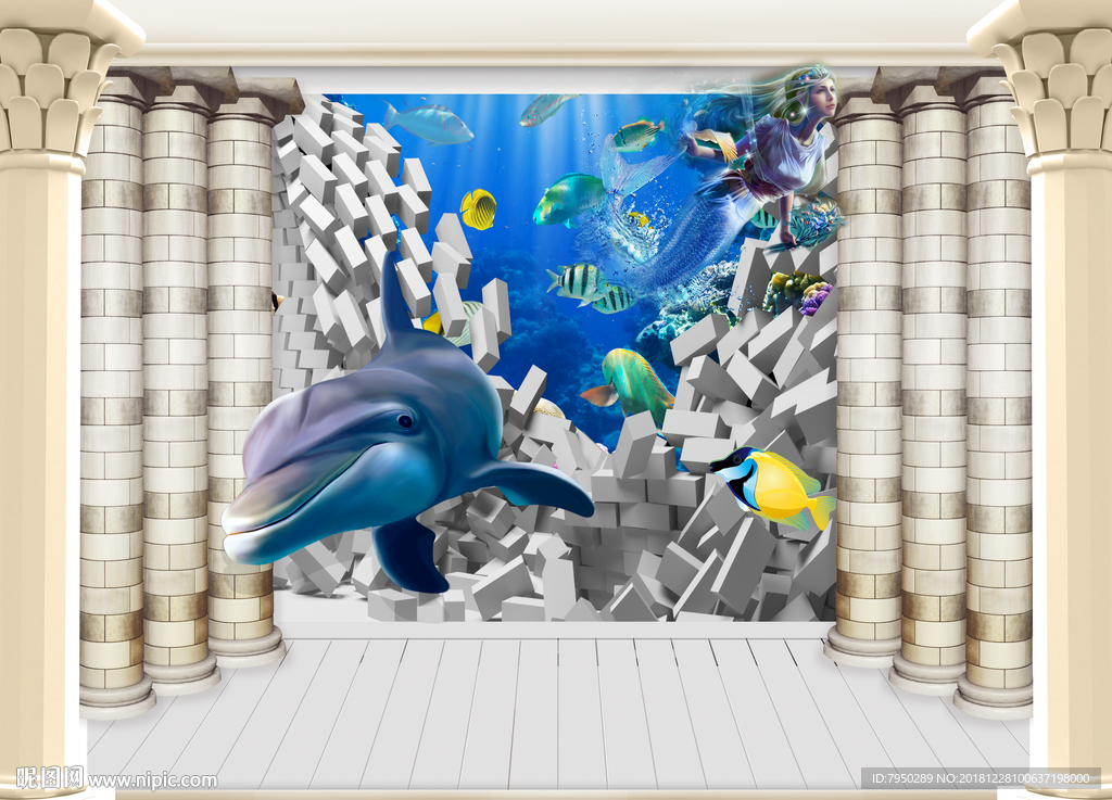 3D背景墙