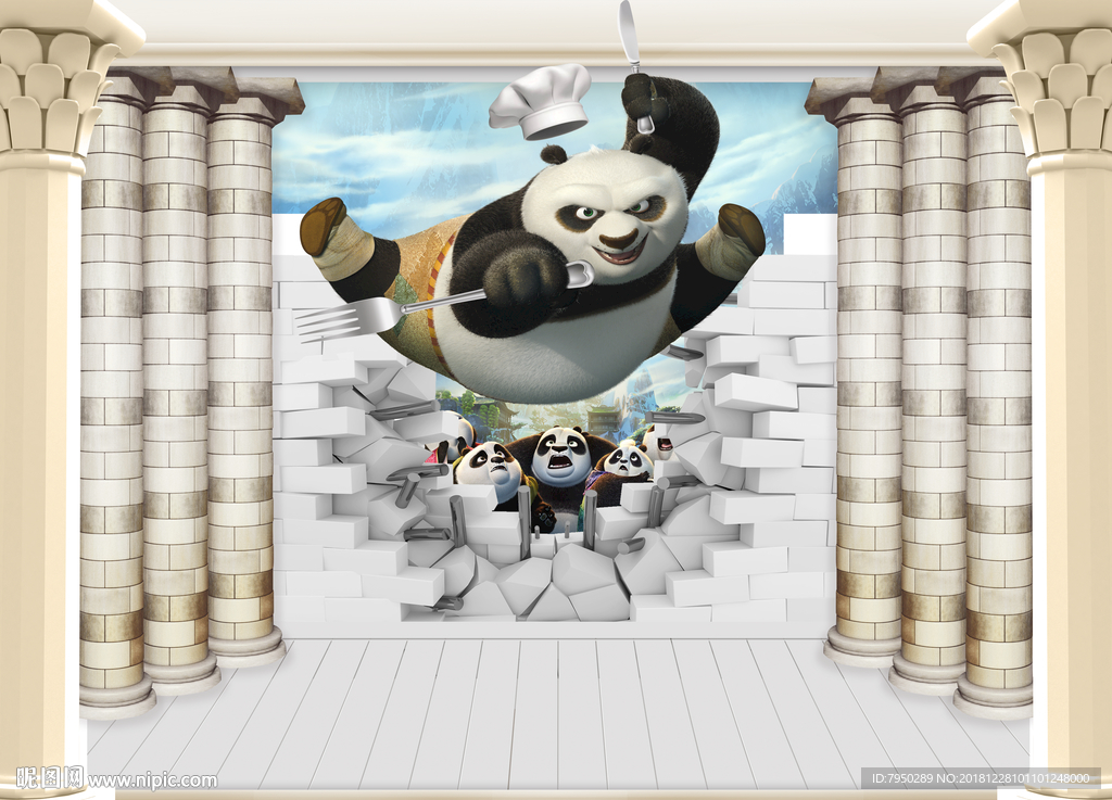 3D背景墙