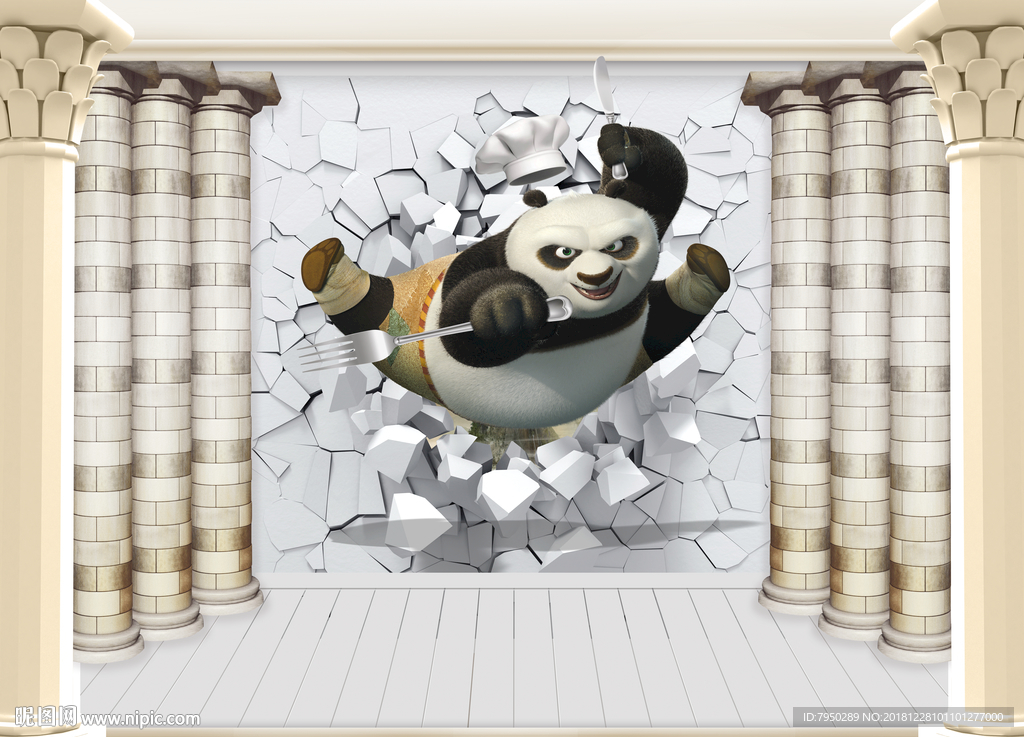 3D背景墙