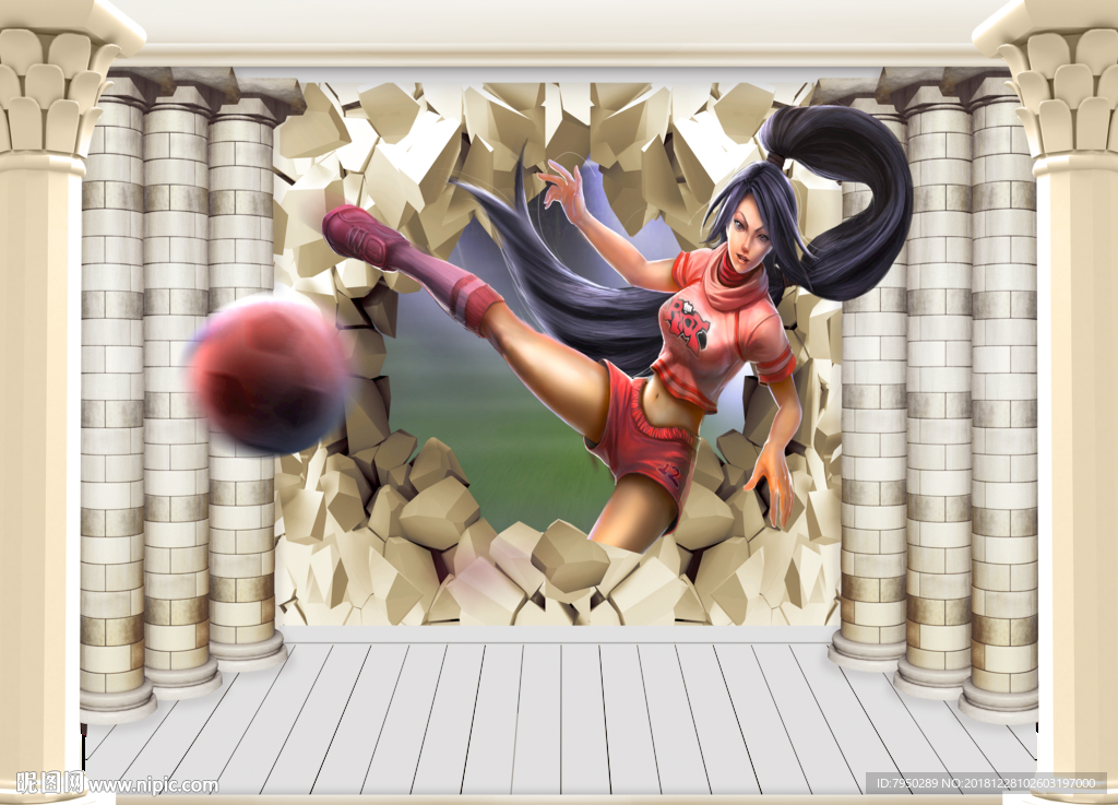 3D背景墙