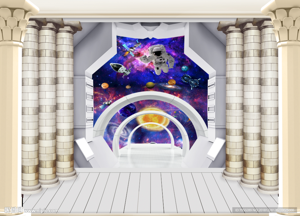 3D背景墙