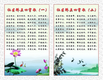 社区矫正四字歌