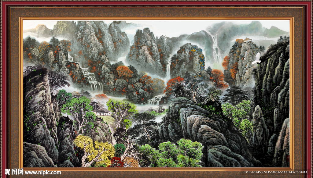 山水国画
