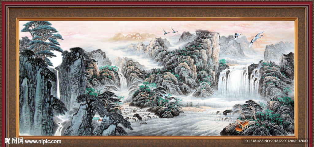 水墨国画
