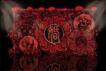 中式汉代婚礼迎宾区效果图