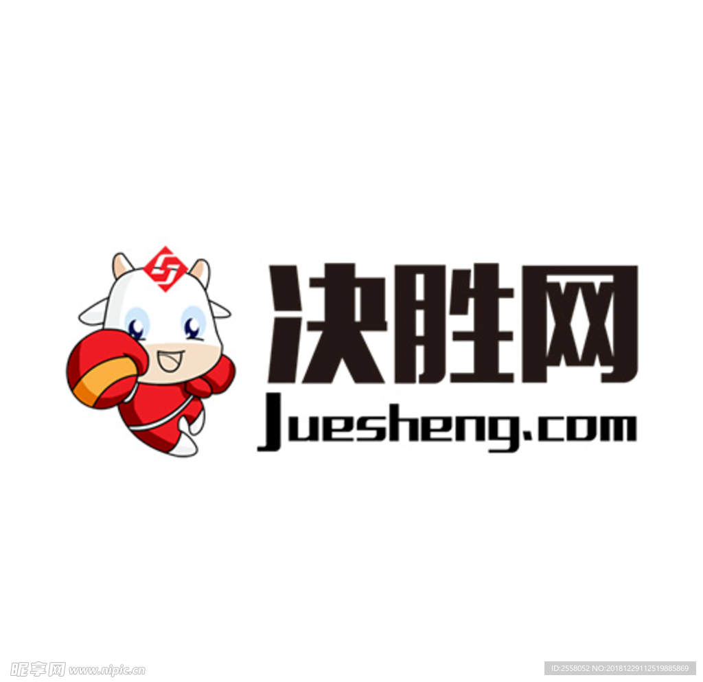 决胜网logo_吉祥物