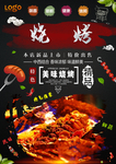 烧烤展架