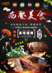 美食展板