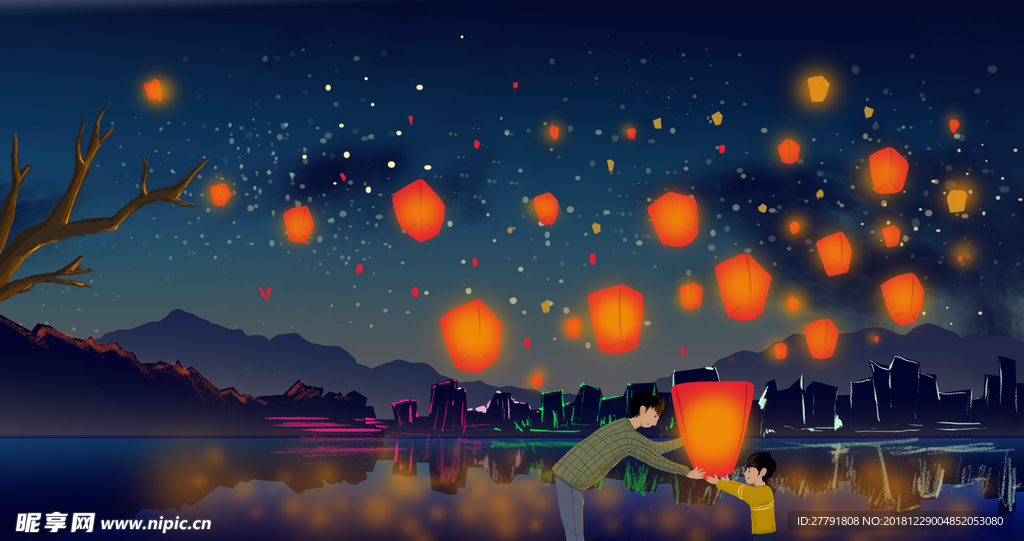 新年插画