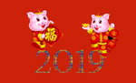 小猪抱福