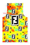 服装品牌设计  FENDI 背