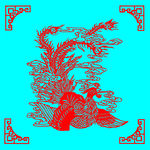 凤凰剪纸
