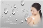 水滴美女