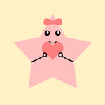 粉色小星星