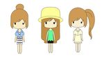 三个小女孩