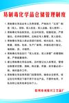储存制度牌