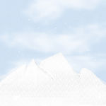 白雪 雪山 下雪