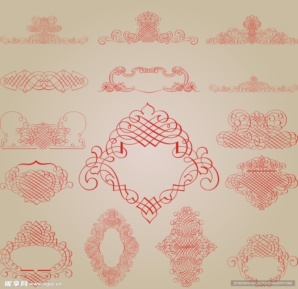 矢量图花纹