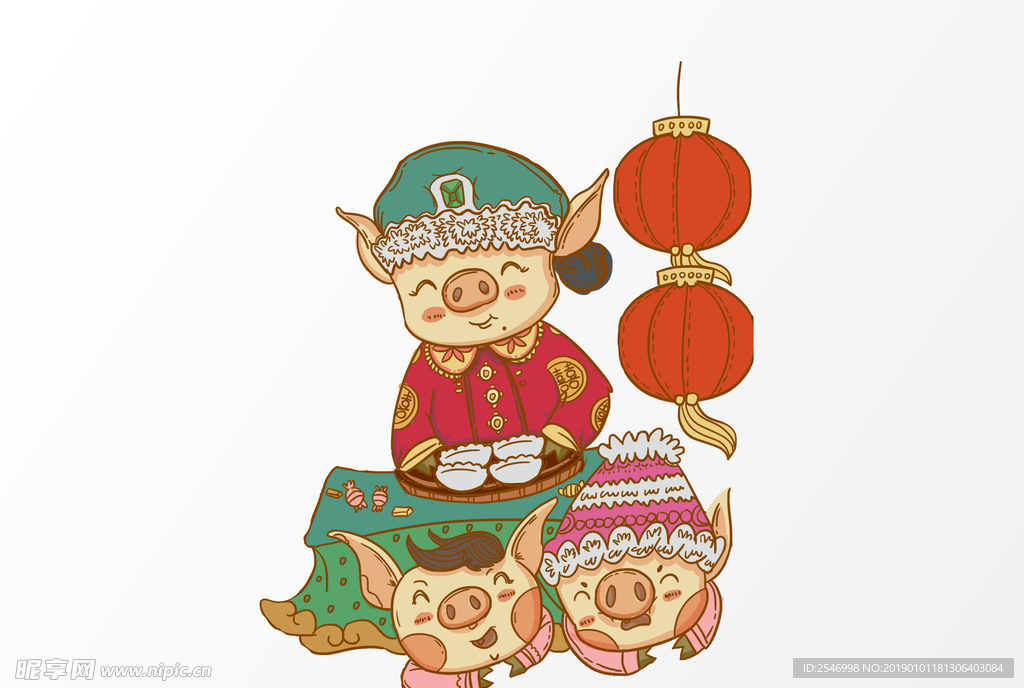 猪年素材