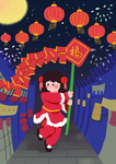 新春节日插画