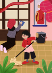 新春节日插画