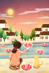 新春节日插画