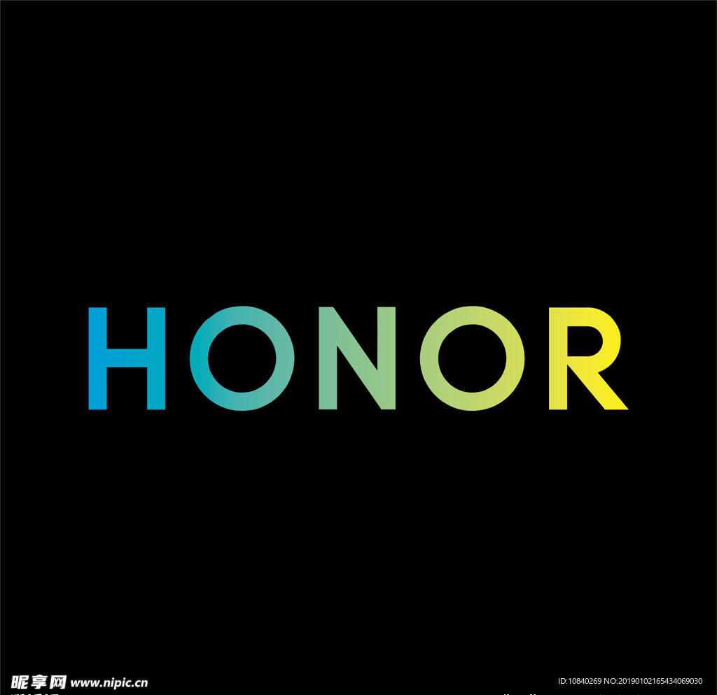 荣耀honor 新logo