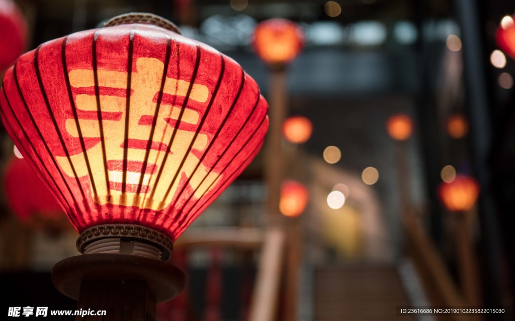 新春夜晚