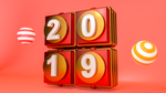 2019 创意 3D  新年