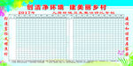 建美丽乡村公示栏