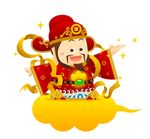 财神爷卡通