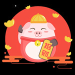 招财猪   猪年大吉