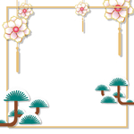 传统花纹边框