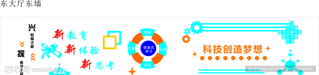 科技 形象墙