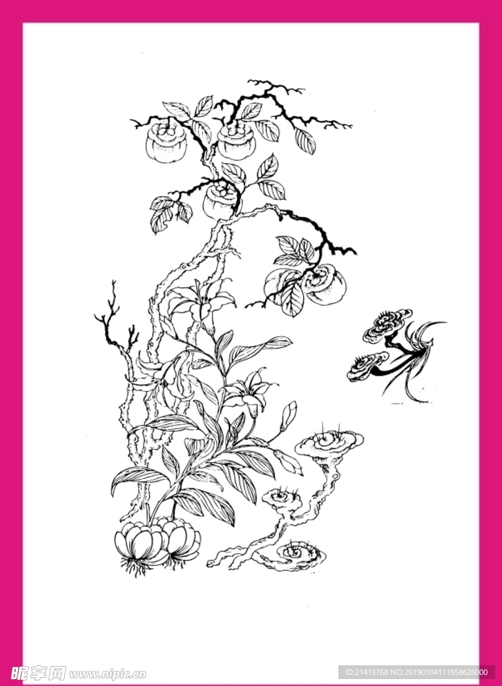 矢量传统画