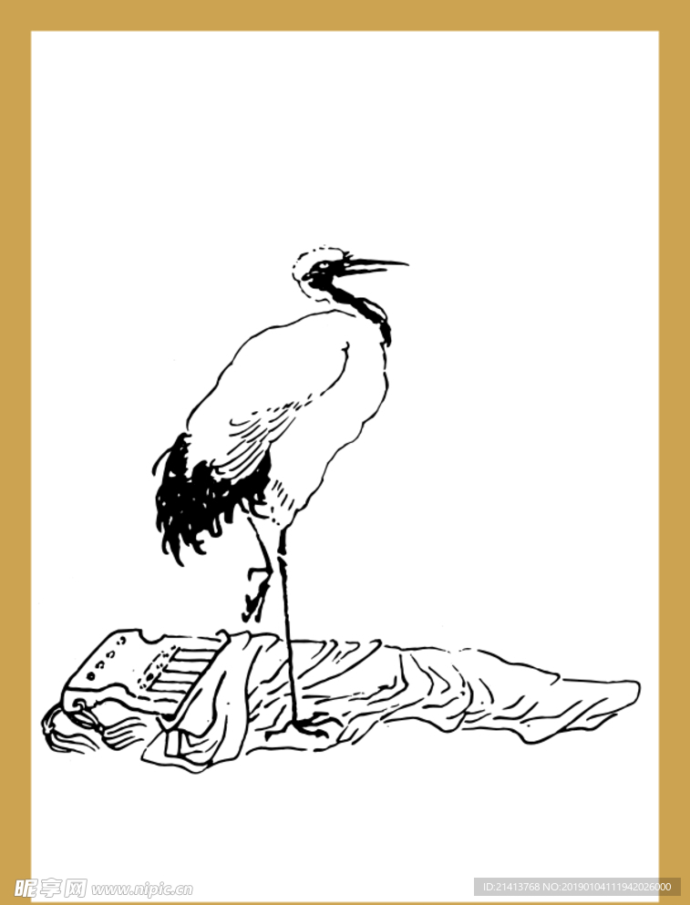 矢量传统画