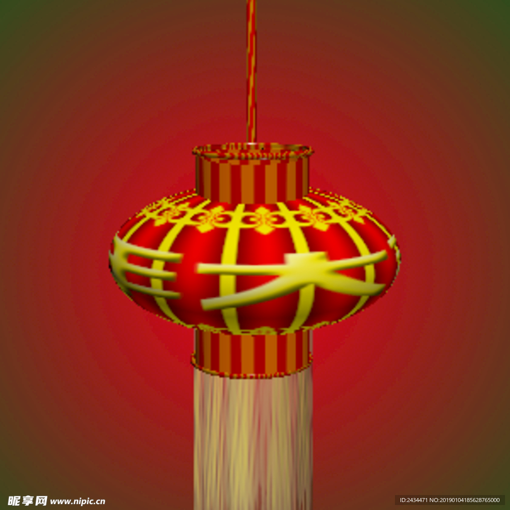 3d旋转灯笼