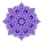 曼陀罗花纹
