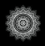 圆盘花纹