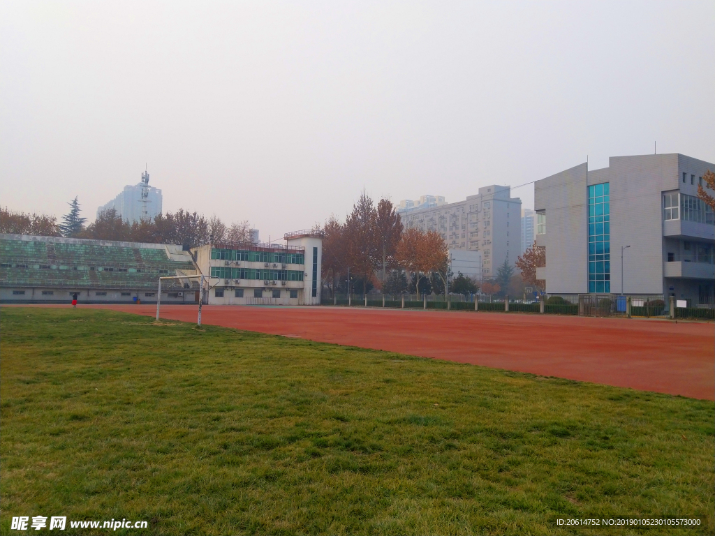 美丽的教学楼风景