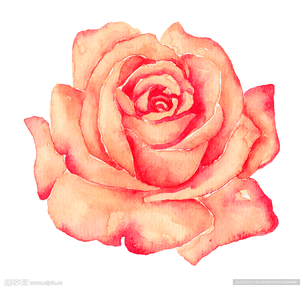 唯美花环