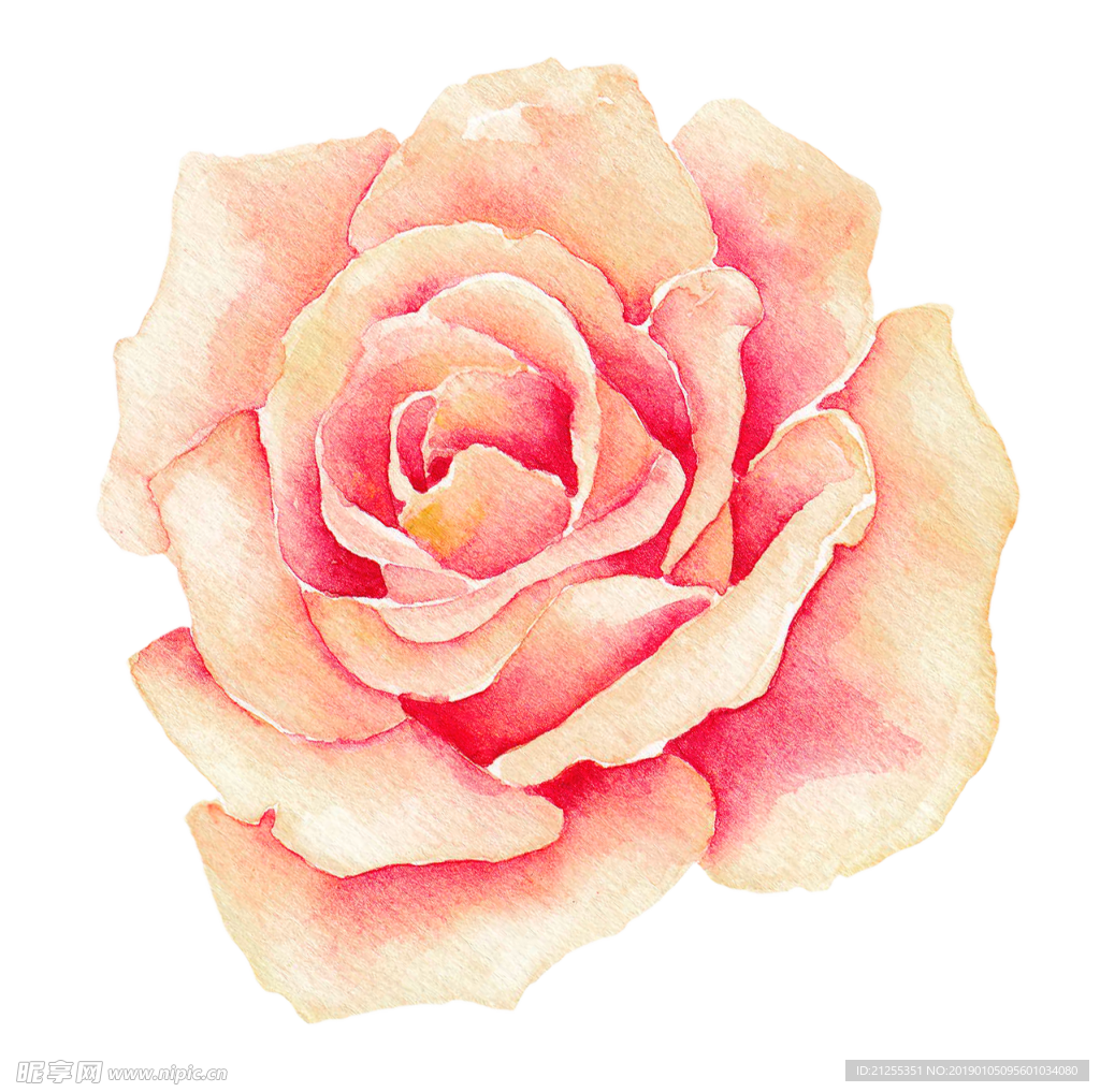 唯美花环