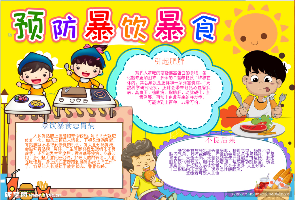 饮食小报