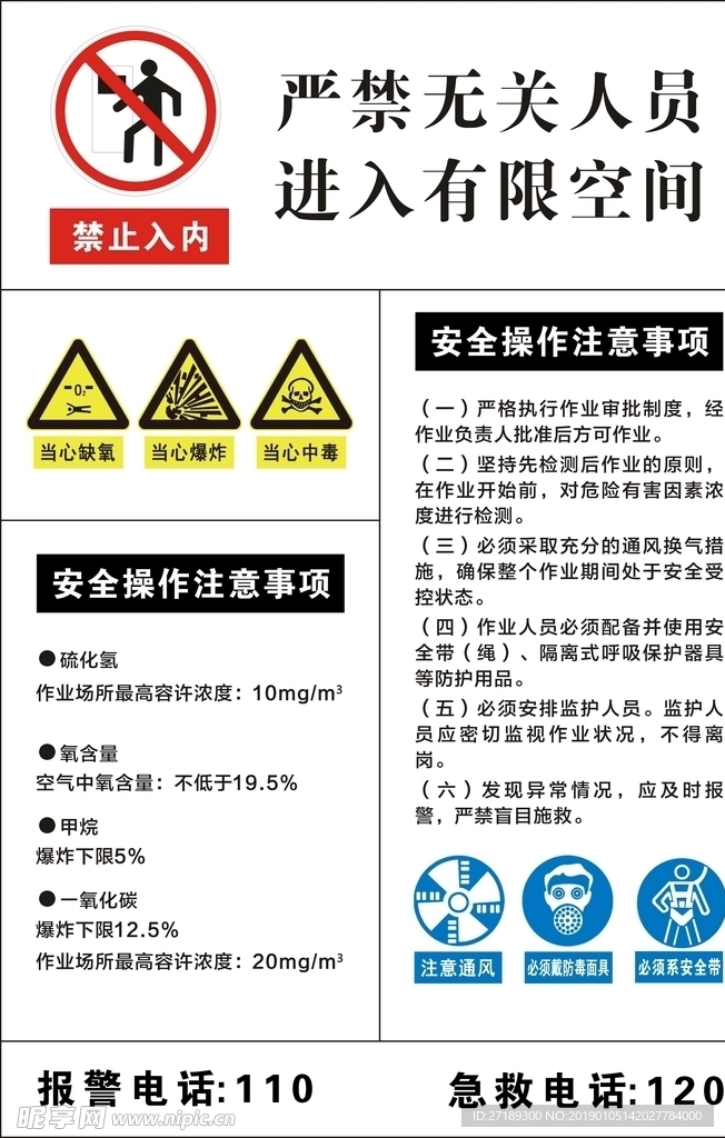 企业禁止进入 告示牌 警示牌