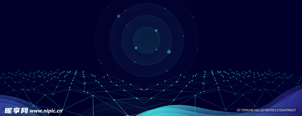 科技感线条背景