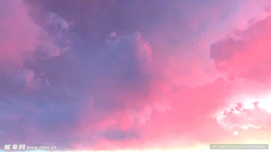 蓝色的天空