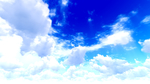 蓝色的天空